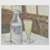 Vincent van Gogh Absinthe Berühmtes Gemälde Geschenkpapier (Flach)