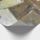 Vincent van Gogh Absinthe Berühmtes Gemälde Geschenkpapier (Ecke)