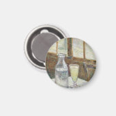 Vincent van Gogh Absinthe Berühmtes Gemälde Magnet (Vorderseite/Rückseite)