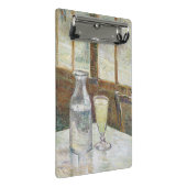 Vincent van Gogh Absinthe Berühmtes Gemälde Mini Klemmbrett (Schrägansicht)