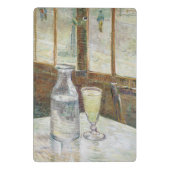 Vincent van Gogh Absinthe Berühmtes Gemälde Mini Klemmbrett (Rückseite)