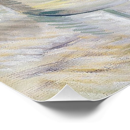 Vincent van Gogh Absinthe Berühmtes Gemälde Poster (Ecke)