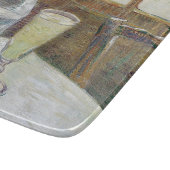 Vincent van Gogh Absinthe Berühmtes Gemälde Schneidebrett (Ecke)