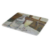 Vincent van Gogh Absinthe Berühmtes Gemälde Schneidebrett (Ecke)
