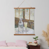 Vincent van Gogh Absinthe Berühmtes Gemälde Wandteppich Mit Holzrahmen (Schlafzimmer)