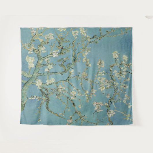 Vincent Van Gogh Almond Baum in Blüte Wandteppich (Vorderseite (Horizontal))