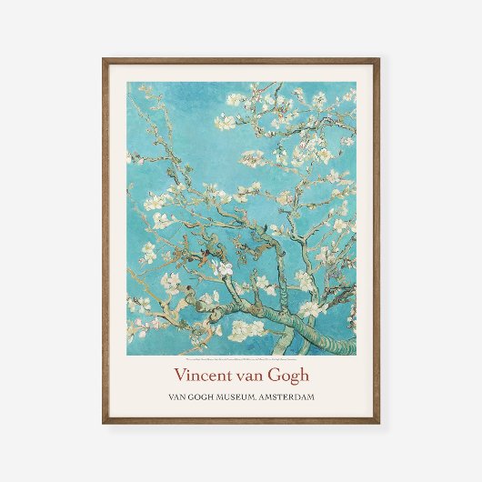 Vincent Van Gogh Almond Blossom 1890 Kunstausstell Poster