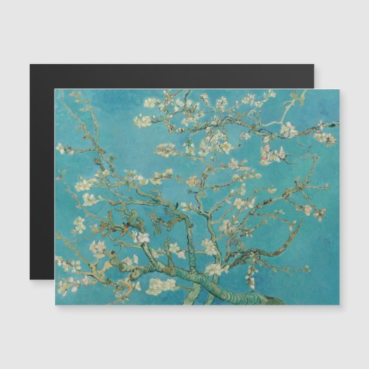 Vincent Van Gogh, Almond Blossom, Amandelbloesem Magneteinladung (Vorne/Hinten)