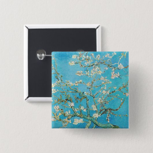Vincent van Gogh - Almond Blossom Button (Vorne & Hinten)