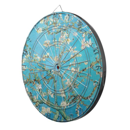 Vincent van Gogh - Almond Blossom Dartscheibe (Vorderseite rechts)