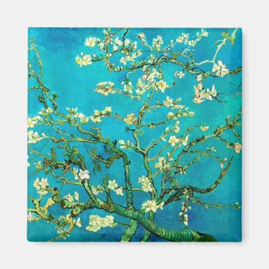 Vincent Van Gogh Almond Blossom Fine Art Magnet (Vorne)