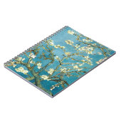 Vincent Van Gogh Almond blossom Floral Art Spirale Notizblock (Linke Seite)