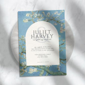 Vincent Van Gogh Almond Blossom Floral Wedding Einladung