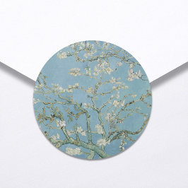 Vincent Van Gogh Almond Blossom Floral Wedding Runder Aufkleber