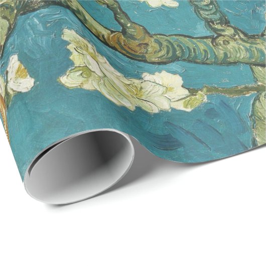 Vincent van Gogh Almond Blossom GalleryHD Geschenkpapier (Rolleneckpunkt)