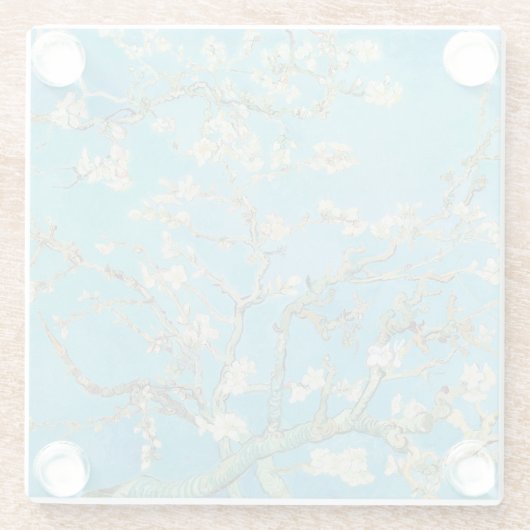 Vincent van Gogh - Almond Blossom Glasuntersetzer (Rückseite)