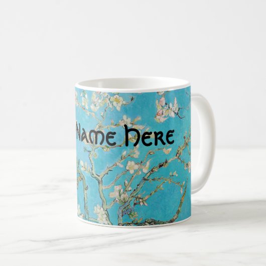 Vincent van Gogh - Almond Blossom Kaffeetasse (VorderseiteRechts)