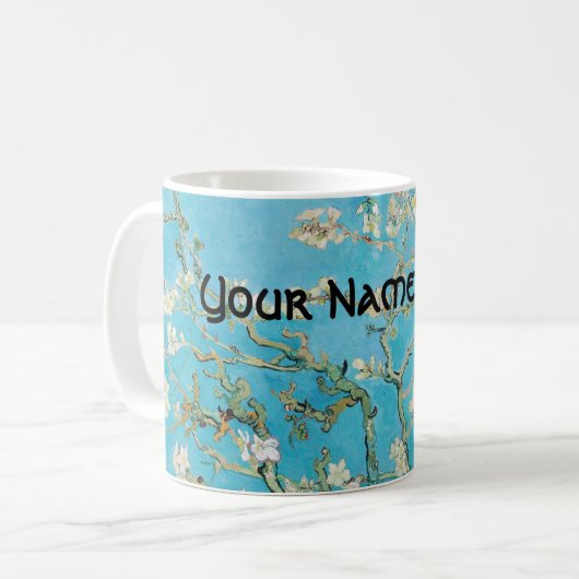 Vincent van Gogh - Almond Blossom Kaffeetasse (Vorderseite Links)