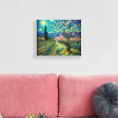 Vincent van Gogh Almond Blossom Landschaftsbild Leinwanddruck (Insitu (Wohnzimmer))