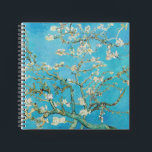 Vincent van Gogh - Almond Blossom Notizblock<br><div class="desc">Almond Blossom / Zweig with Almond Blossom - Vincent van Gogh,  Oil on Canvas,  1890</div>