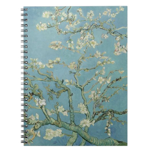 Vincent van Gogh - Almond Blossom Notizbuch Notizblock (Vorderseite)
