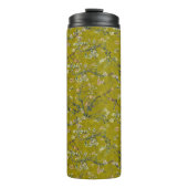 Vincent Van Gogh Almond Blossom on Oregano Green Thermosbecher (Vorderseite)