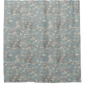 Vincent Van Gogh Almond Blossom on Slate Blue Duschvorhang (Vorderseite)