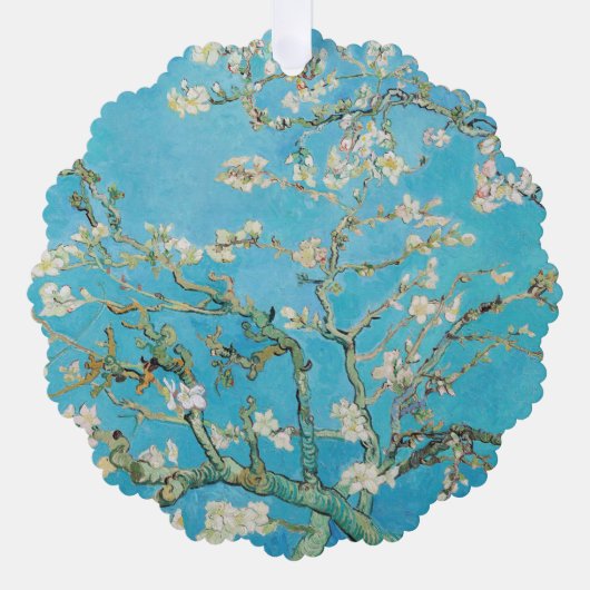 Vincent van Gogh - Almond Blossom Ornament Karte (Vorderseite)