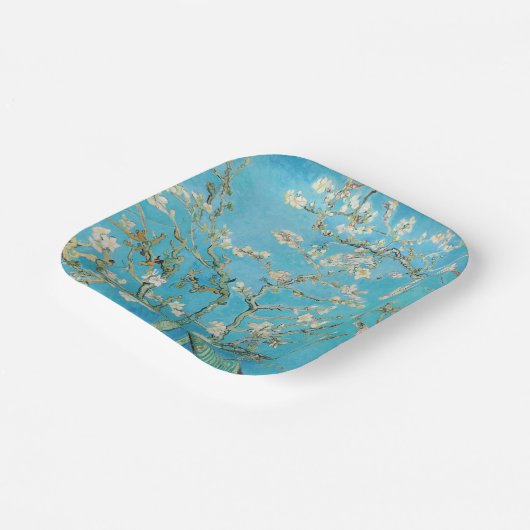 Vincent van Gogh - Almond Blossom Pappteller (Gewinkelt)