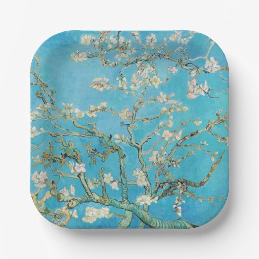 Vincent van Gogh - Almond Blossom Pappteller (Vorderseite)