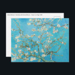 Vincent van Gogh - Almond Blossom Postkarte<br><div class="desc">Almond Blossom / Zweig with Almond Blossom - Vincent van Gogh,  Oil on Canvas,  1890</div>
