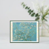 VINCENT VAN GOGH ... ALMOND BLOSSOM ... Postkarte (Stehend Vorderseite)