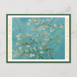 VINCENT VAN GOGH ... ALMOND BLOSSOM ... Postkarte