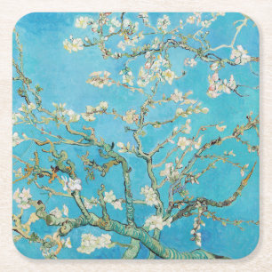 Vincent van Gogh - Almond Blossom Rechteckiger Pappuntersetzer