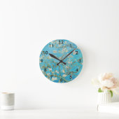 Vincent van Gogh - Almond Blossom Runde Wanduhr (Zuhause)