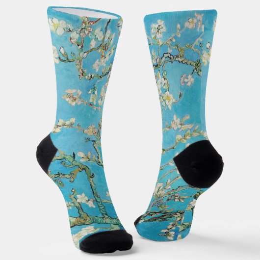 Vincent van Gogh - Almond Blossom Socken (Gewinkelt)