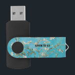 Vincent van Gogh - Almond Blossom USB Stick<br><div class="desc">Almond Blossom / Zweig with Almond Blossom - Vincent van Gogh,  Oil on Canvas,  1890</div>
