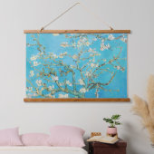 Vincent van Gogh - Almond Blossom Wandteppich Mit Holzrahmen (Schlafzimmer)