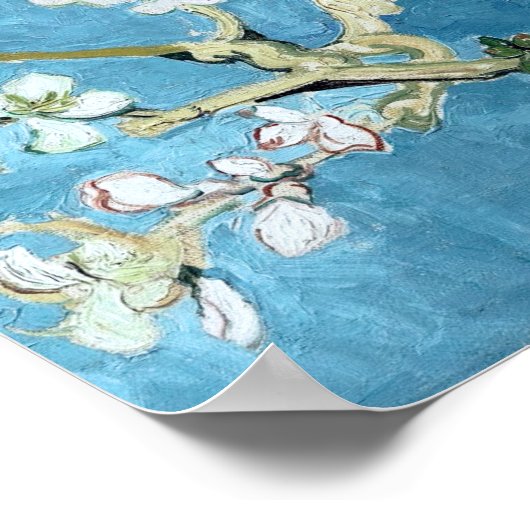 VINCENT VAN GOGH - ALMOND BLOSSOME POSTER (Ecke)