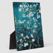 Vincent Van Gogh Almond Blossoms Dark Aquamarin Fotoplatte (Seite)