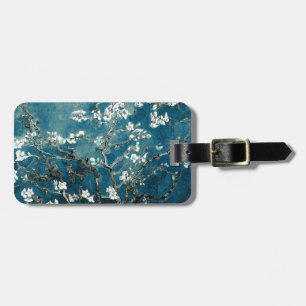 Vincent Van Gogh Almond Blossoms Dark Aquamarin Gepäckanhänger