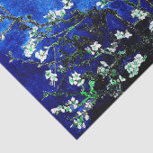 Vincent Van Gogh Almond Blossoms Deep Blue Seidenpapier (Ausschnitt)