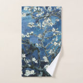 Vincent Van Gogh Almond Blossoms Navy Blue Badhandtuch Set (Handtuch)