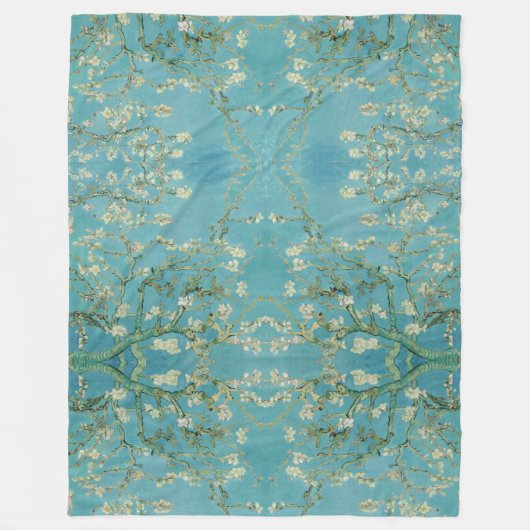 Vincent van Gogh – Almond tree in blossom Fleecede Fleecedecke (Vorderseite)