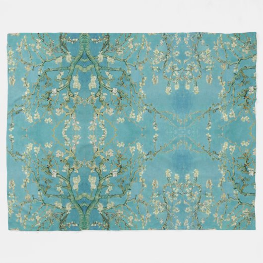 Vincent van Gogh – Almond tree in blossom Fleecede Fleecedecke (Vorderseite (Horizontal))