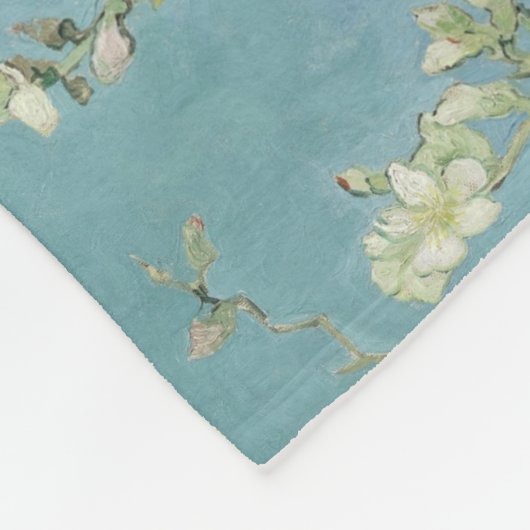 Vincent van Gogh – Almond tree in blossom Fleecedecke (Ecke)