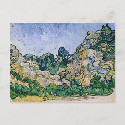 Vincent van Gogh | Alpilles, 1889 Postkarte (Vorderseite)
