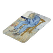 Vincent van Gogh | Alter Mann in Sorrow Magnet (Linke Seite)