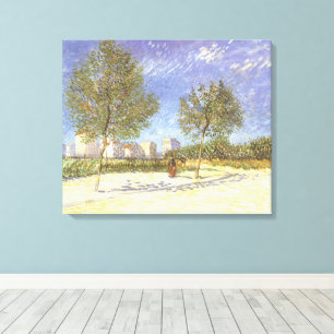 Vincent van Gogh - Am Rande von Paris Leinwanddruck