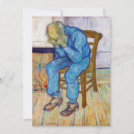 Vincent van Gogh - Am Tor der Ewigkeit Dankeskarte